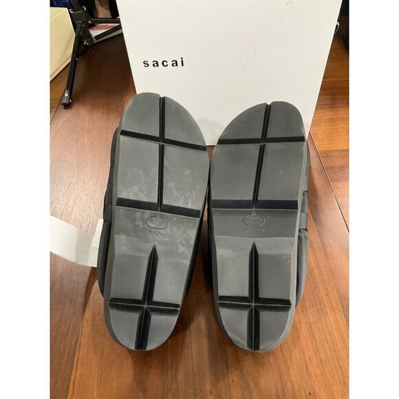 SACAI Pockets Slides in Black 43 10 New With Box Mens Sandals - Picture 11 of 16